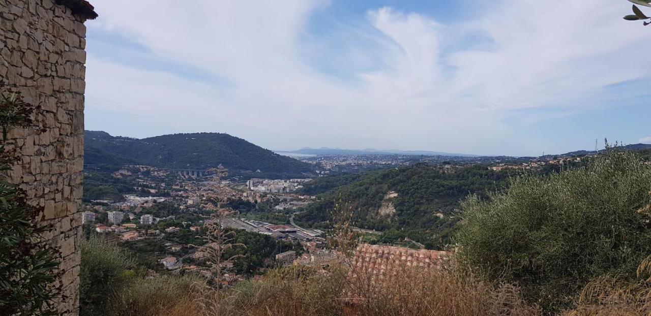 Le Chalet De La Pierreraie Cote D'Azur Piscine Terrasse Et Vue Mer Drap Kültér fotó
